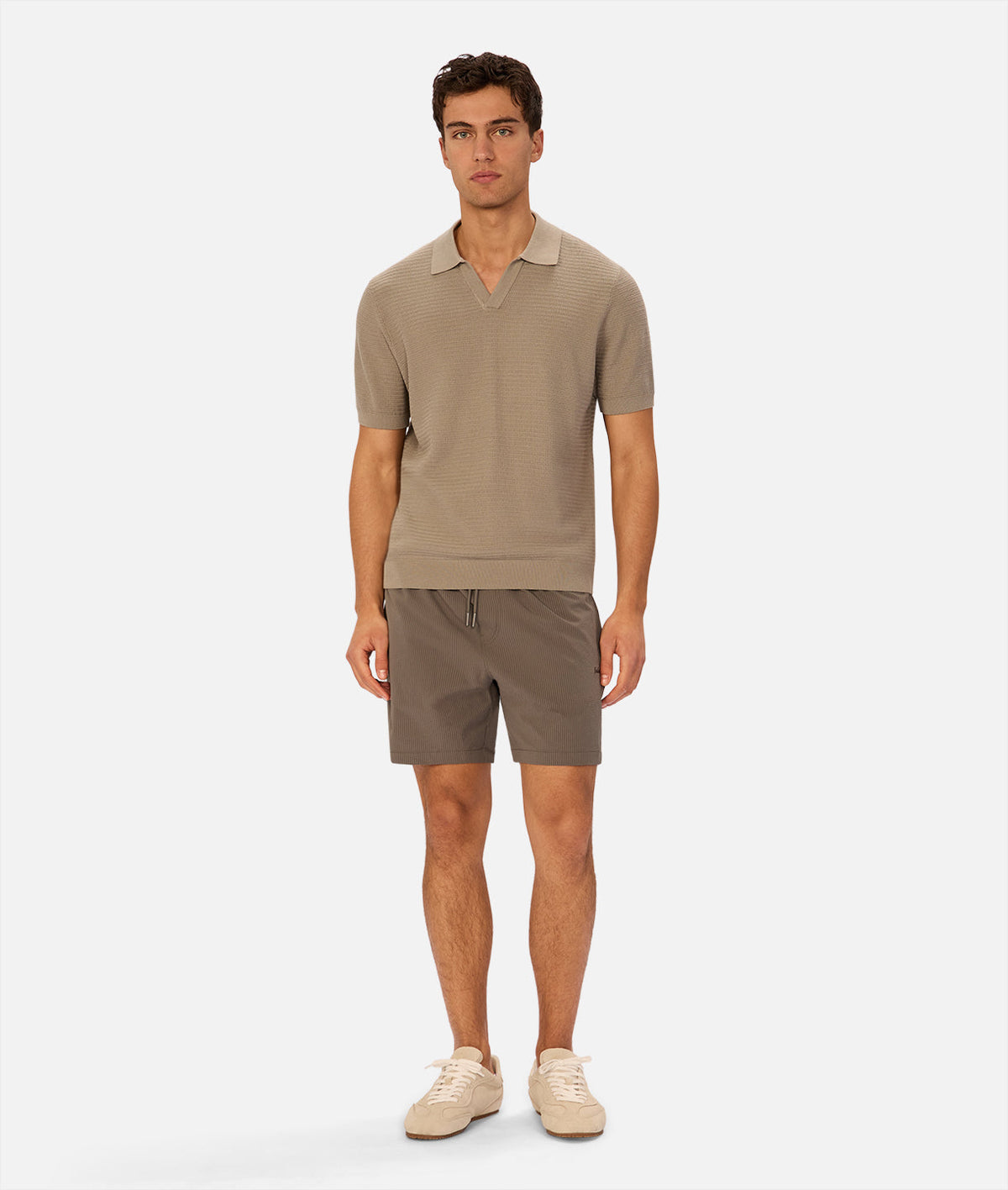 Industrie The New Seersucker Swim Short - Oregano in OREGANO