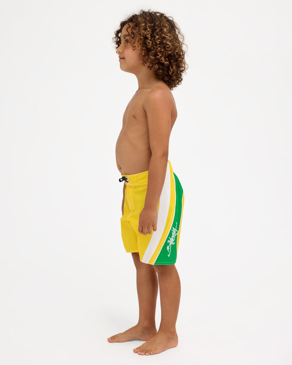 Billabong Boys 2-7 Fluid 2K Boardshorts in TRUE YELLOW