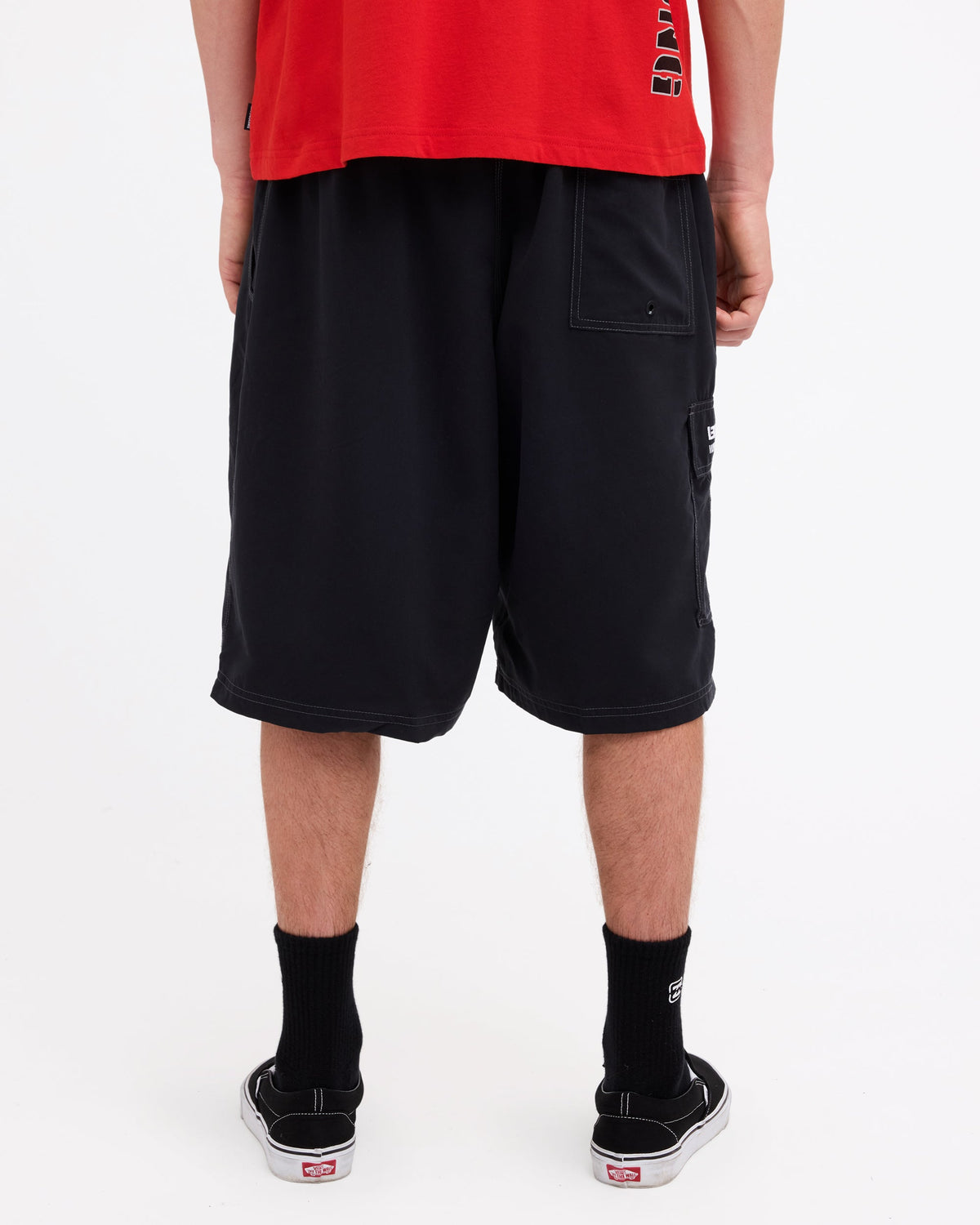 Billabong Mens Throw On 22" Boardshorts in Black