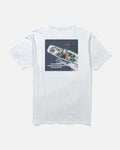 Salty Crew WHALER OFFSHORE SS TEE in WHITE