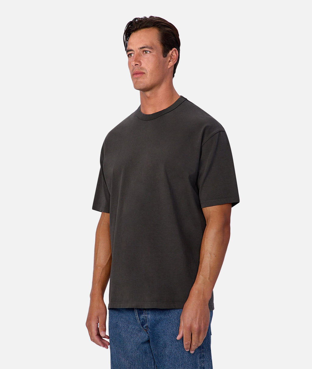 Industrie The Del Sur Tee - PD Black in PD BLACK