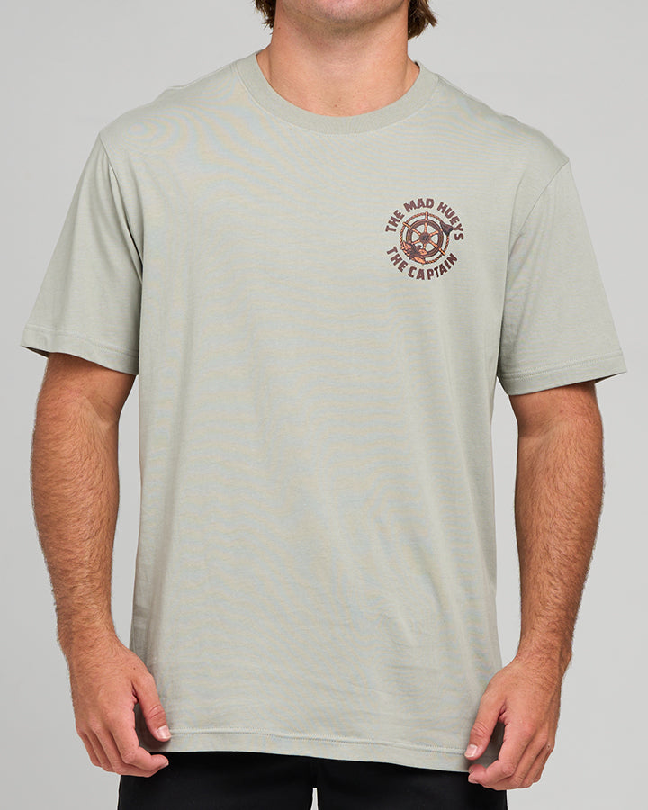 The Mad Hueys Captain Two Faced | Ss Tee - Faded Dust in FADED DUST