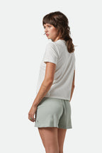 Brixton Carefree Organic Gd Perfect Te in OFF WHITE