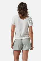 Brixton Carefree Organic Gd Perfect Te in OFF WHITE