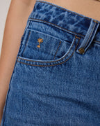 Thrills Carmen Skirt - Stoned Blues in Stoned Blues