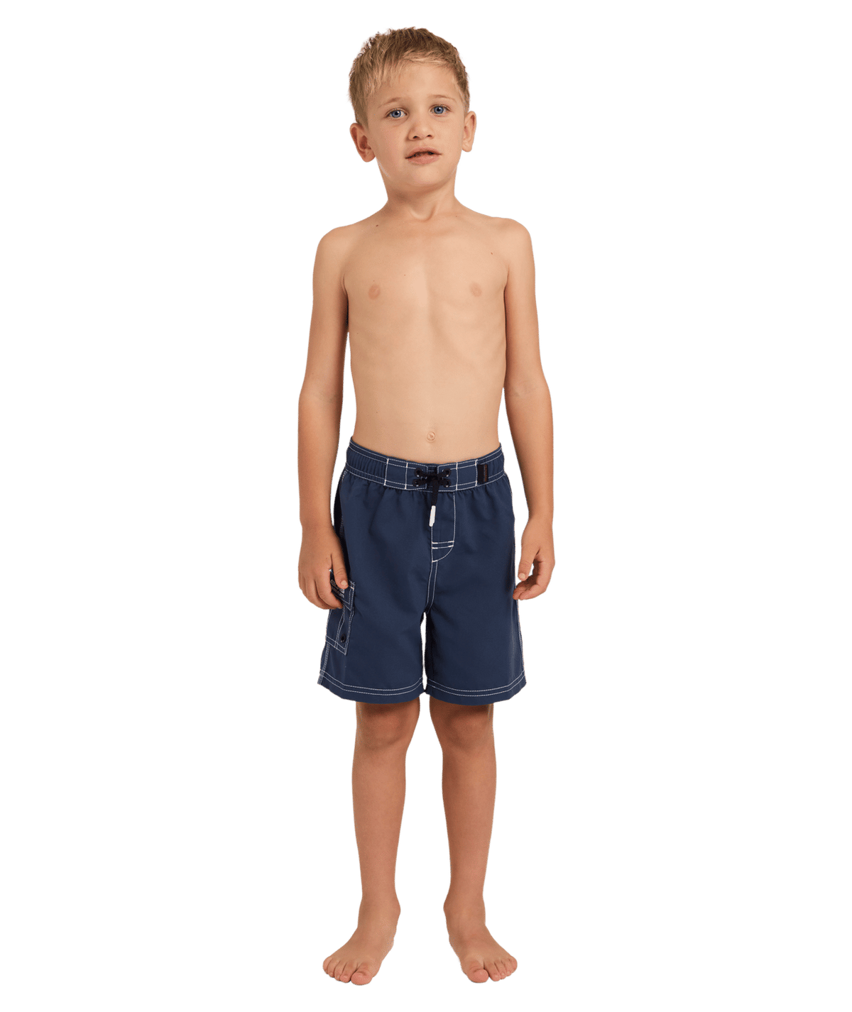 Billabong Boys 2-7 Groms Throw On 13" Boardshorts in Dusty Indigo
