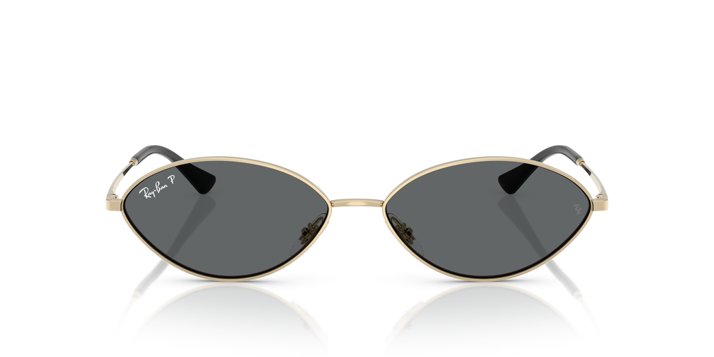 Ray-Ban® KAI PALE GOLD DARK GREY POLAR in Pale Gold