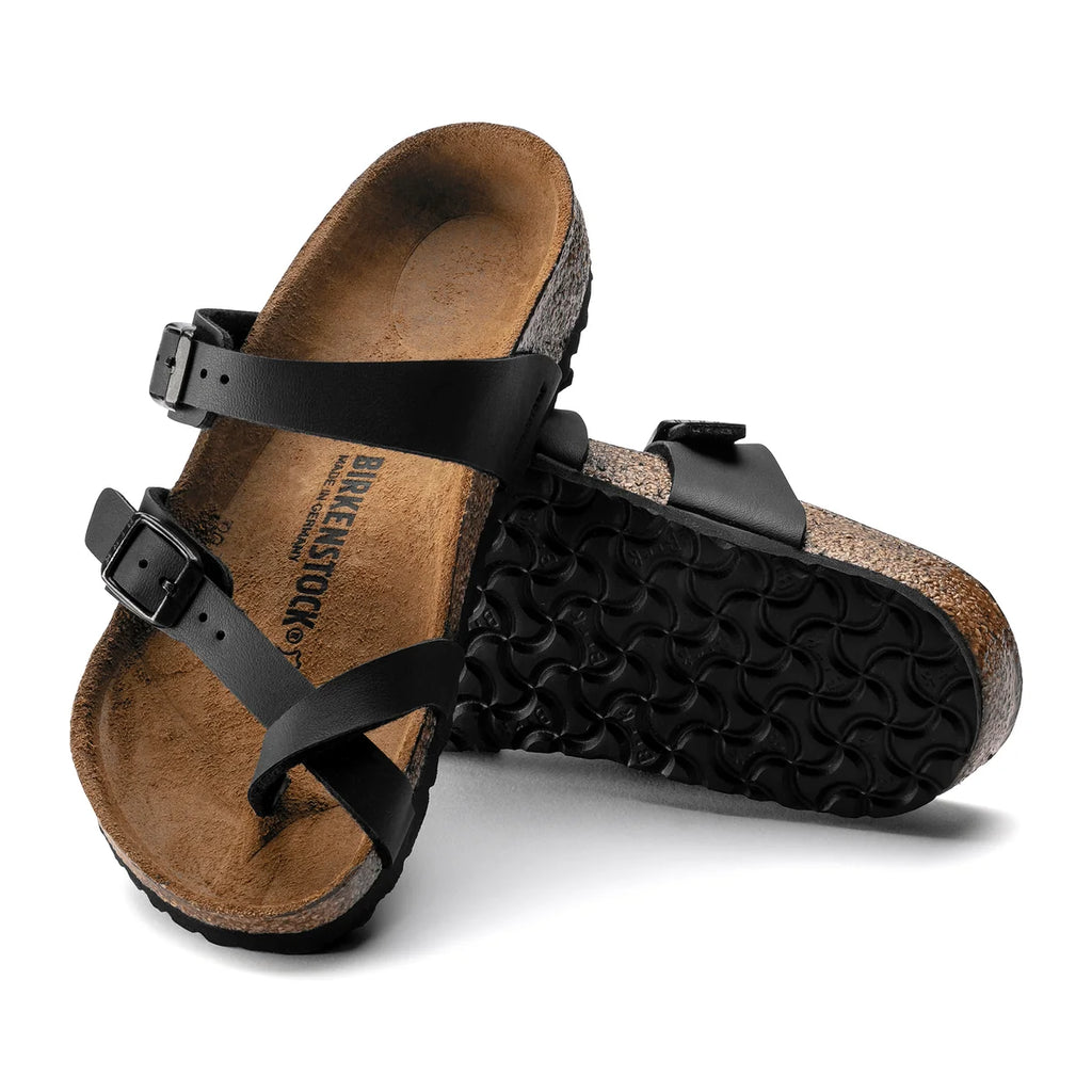 Birkenstock Mayari Kids Black Birko-Flor Narrow in Black