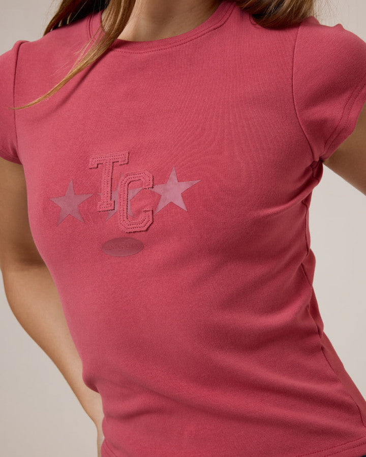 Thrills Champions League Club Tee - Redwood in Redwood