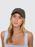 Thrills Co College 6 Panel Cap - Grape Leaf in Grape Leaf