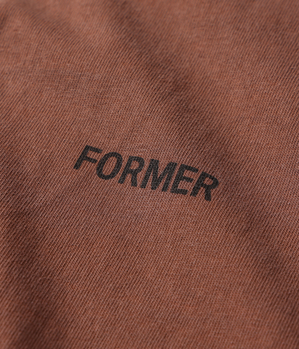 Former Crux Overdye T-Shirt in WASHED BARK