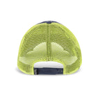 Von Dutch Twill Trucker Snapback Navy-Lime in Navy-lime