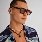 Le Specs IMPOSSIBLE BLACK in CINNAMON TINT