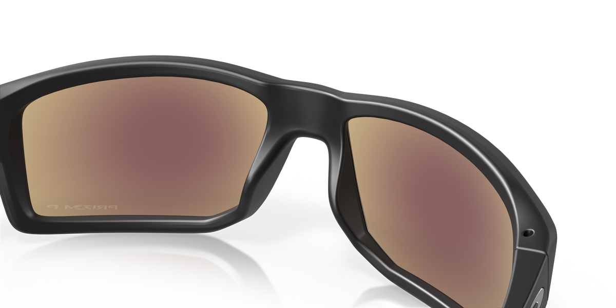 Oakley GIBSTON MATTE BLACK PRIZM SAPP in Matte Black