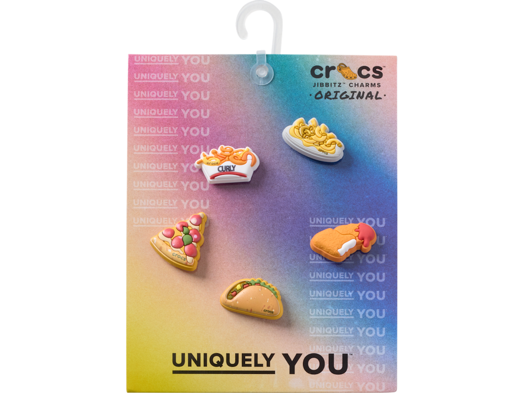 Crocs Favorite Foods 5 Pack in Single
