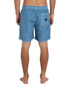Billabong Mens All Day Overdye Layback 17" Boardshorts in Steel Blue