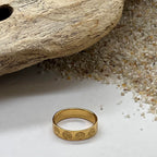 MiKi Jewellery Coral Cove Gold Ring in Single