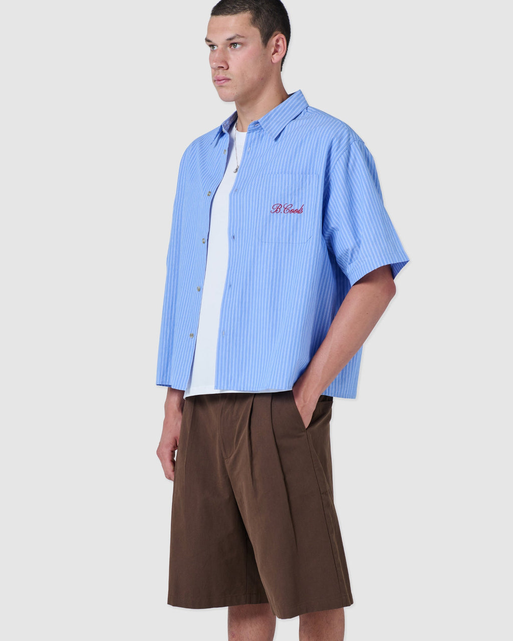 B. Cools scribe shirt blue in Single
