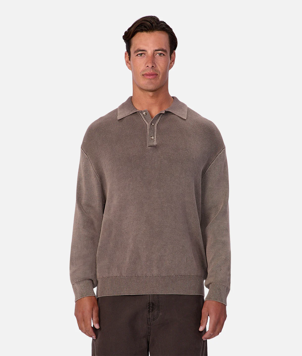 Industrie The Sawtelle Knit - Acid Brown in ACID BROWN