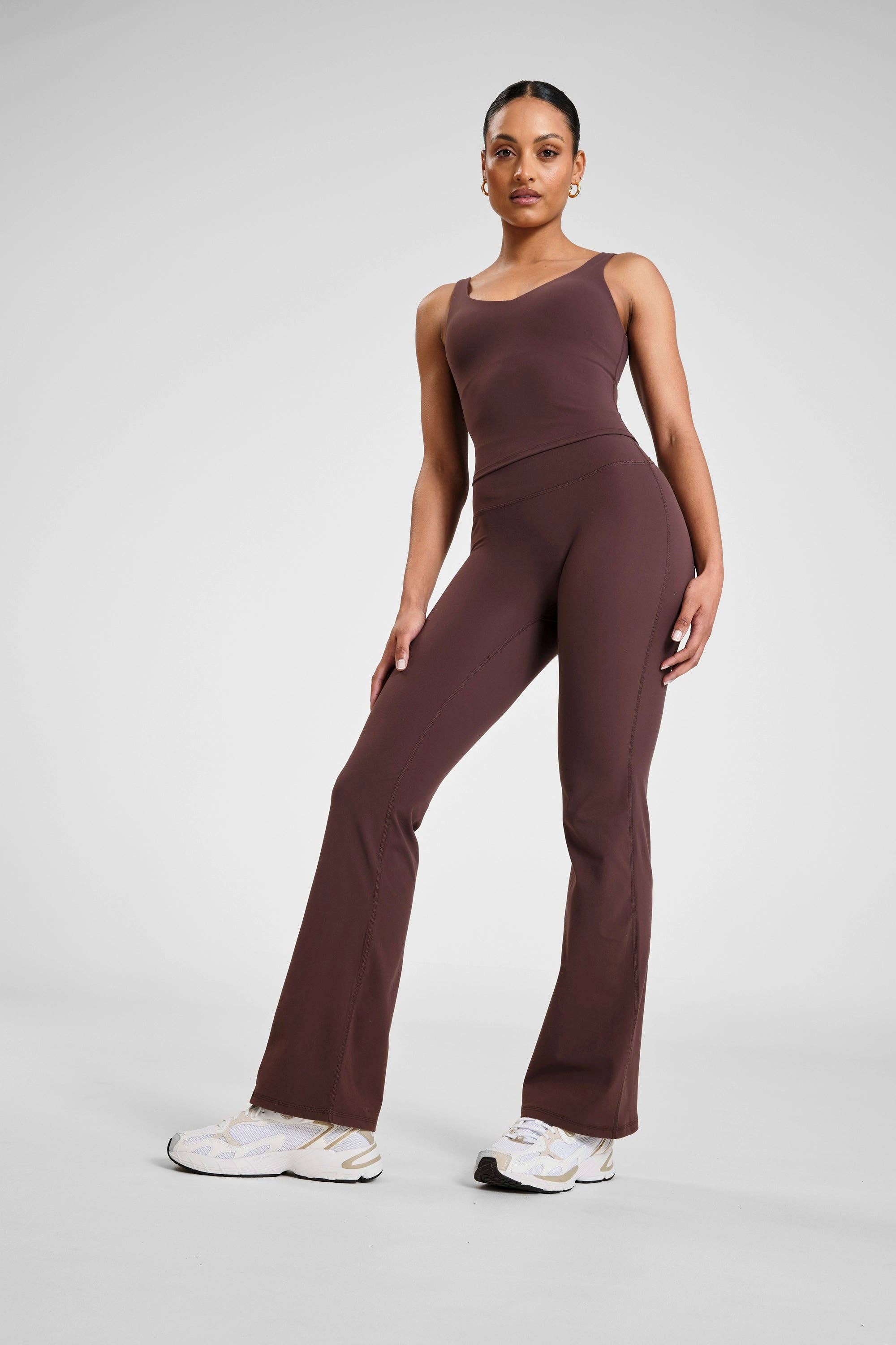 All Fenix Allfenix Cloudcore Flared Legging in Espresso