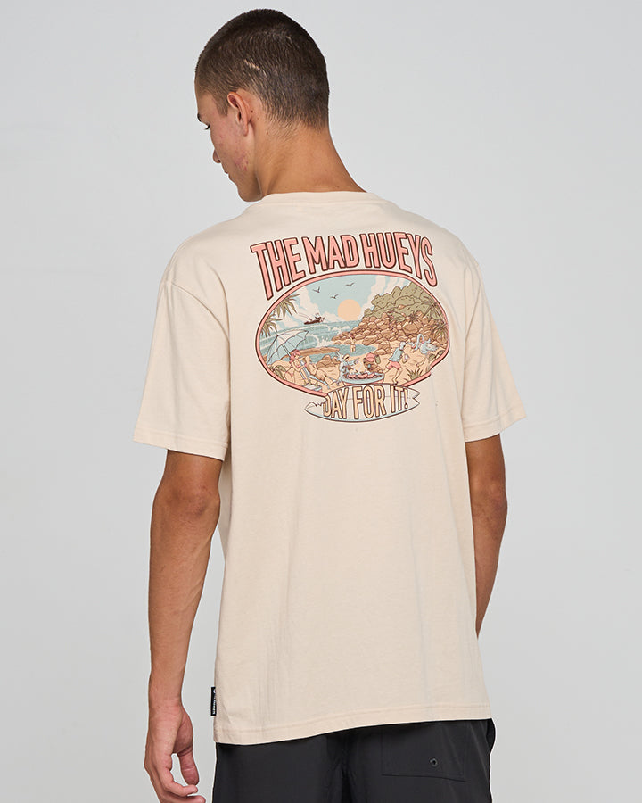 The Mad Hueys Day For It Froggies | Ss Tee - Cement in CEMENT