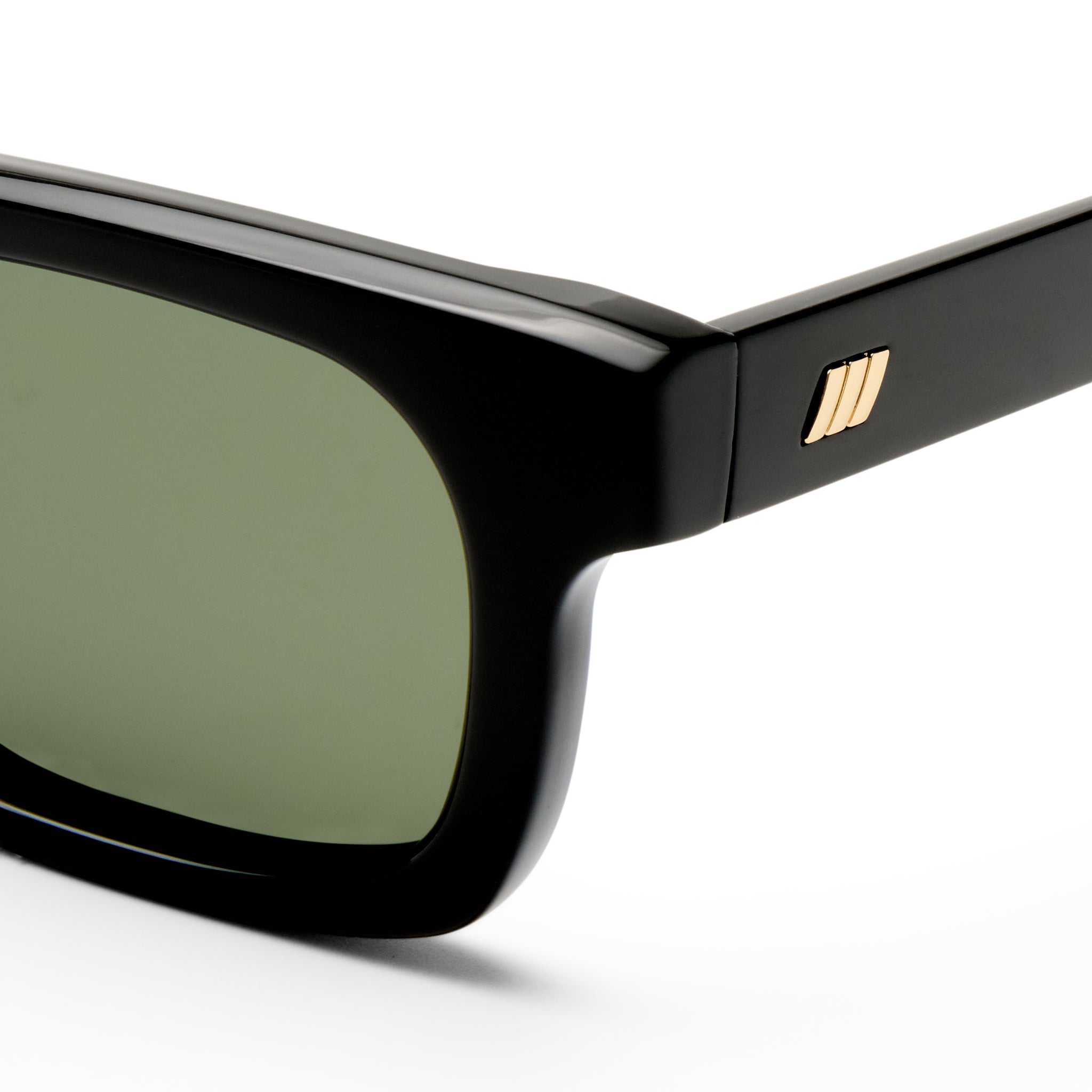 Le Specs ICEBERG + BLACK in KHAKI MONO POLARIZED