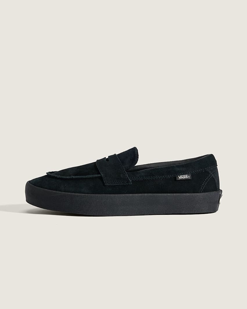 Vans SKATE LOAFER SUEDE BLACK/BLACK in Suede Black/Black
