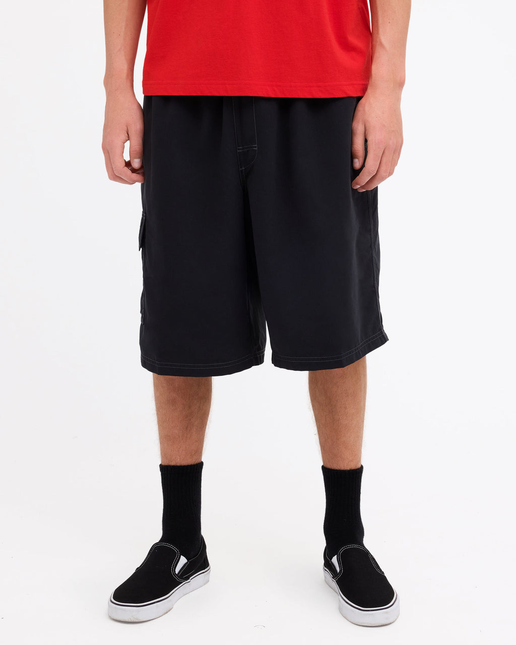 Billabong Mens Throw On 22" Boardshorts in Black