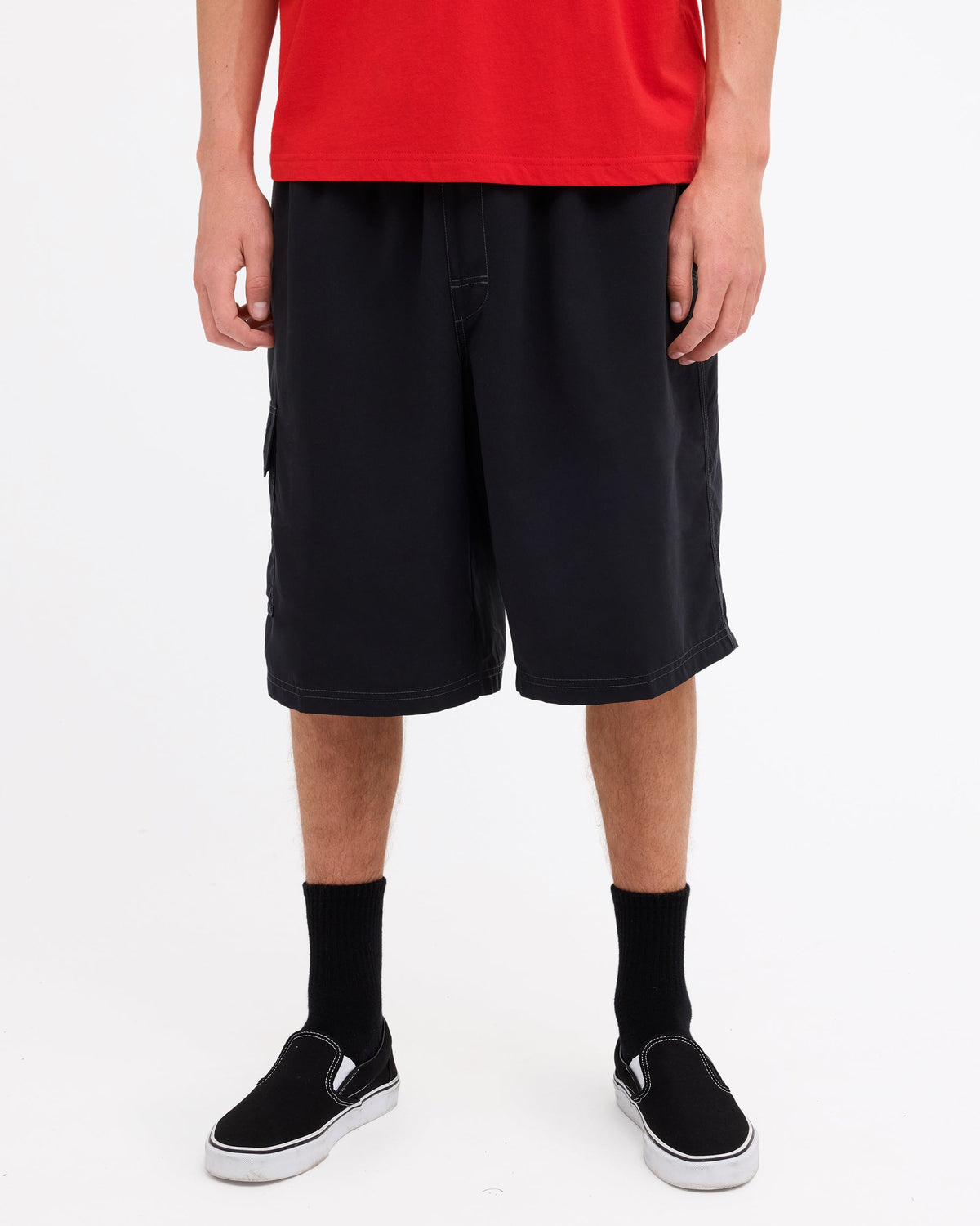 Billabong Mens Throw On 22" Boardshorts in Black