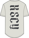Kiss Chacey Citadel Dual Curved Tee in Lily White