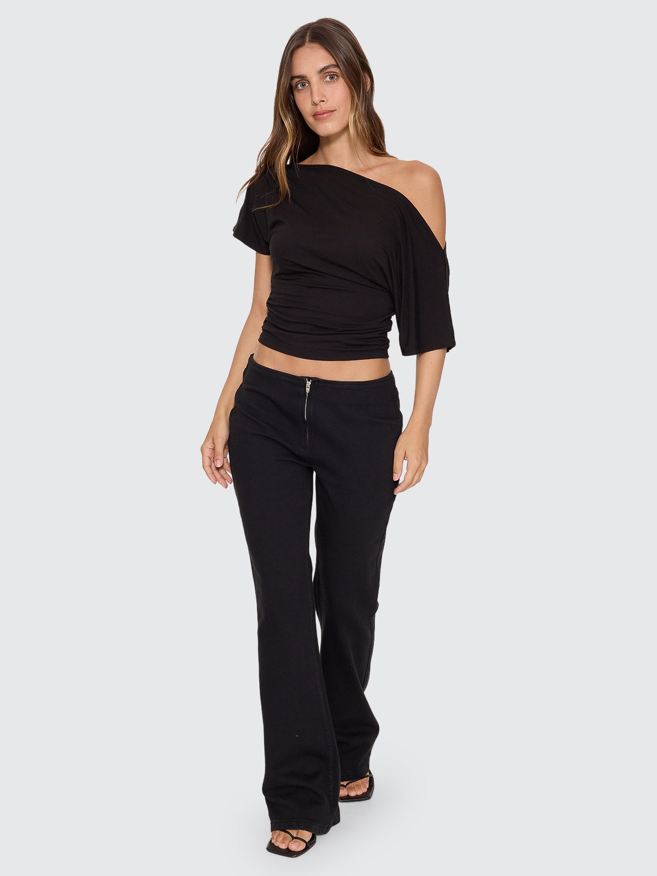 Thrills Co Demi Top - Black in Black