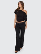 Thrills Co Demi Top - Black in Black