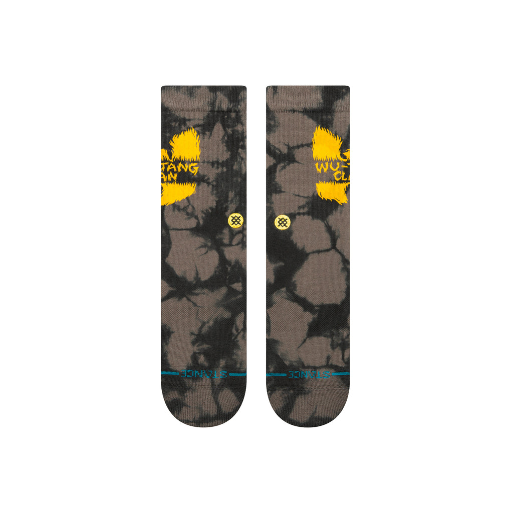 Stance WU-TANG CLAN CREW SOCKS - SHAOLIN SLUMS in BLACK
