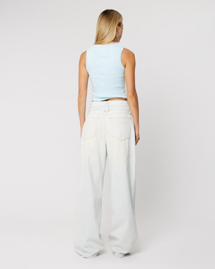 Abrand Jeans Dreamgaze Tank in Y2K BLUE