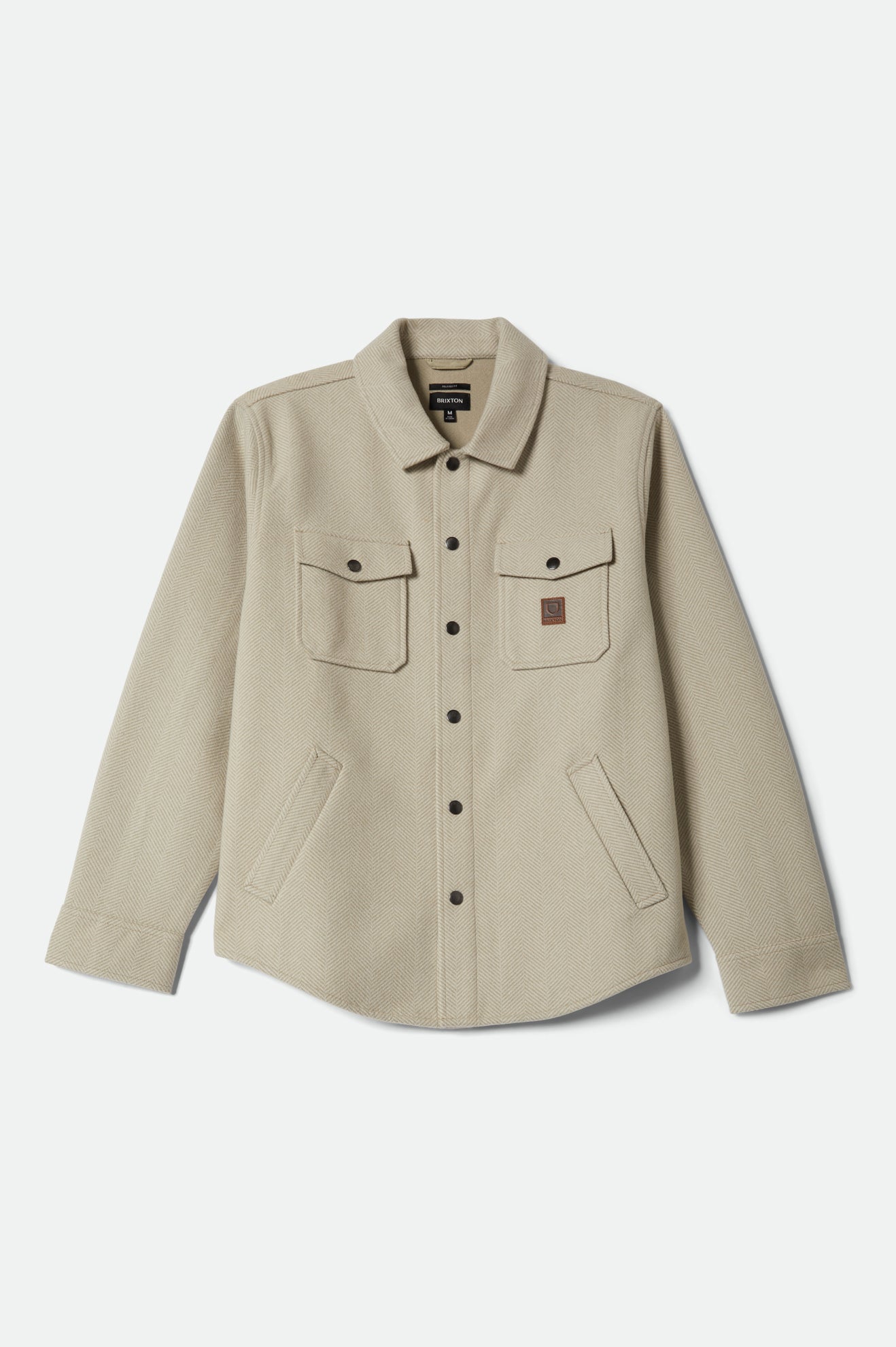 Brixton Durham Brushed Menswear Jkt in BRUSHED ELM