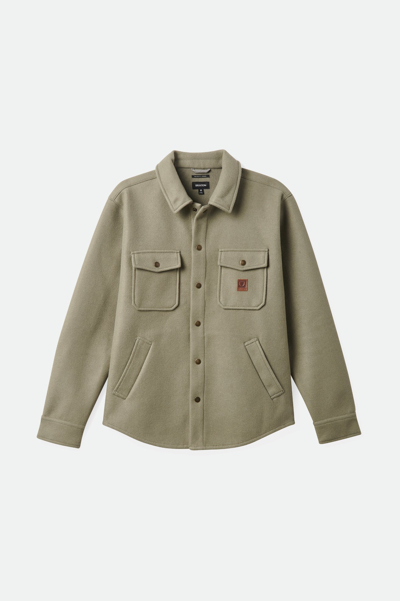 Brixton Durham Felted Stretch Jkt in VETIVER