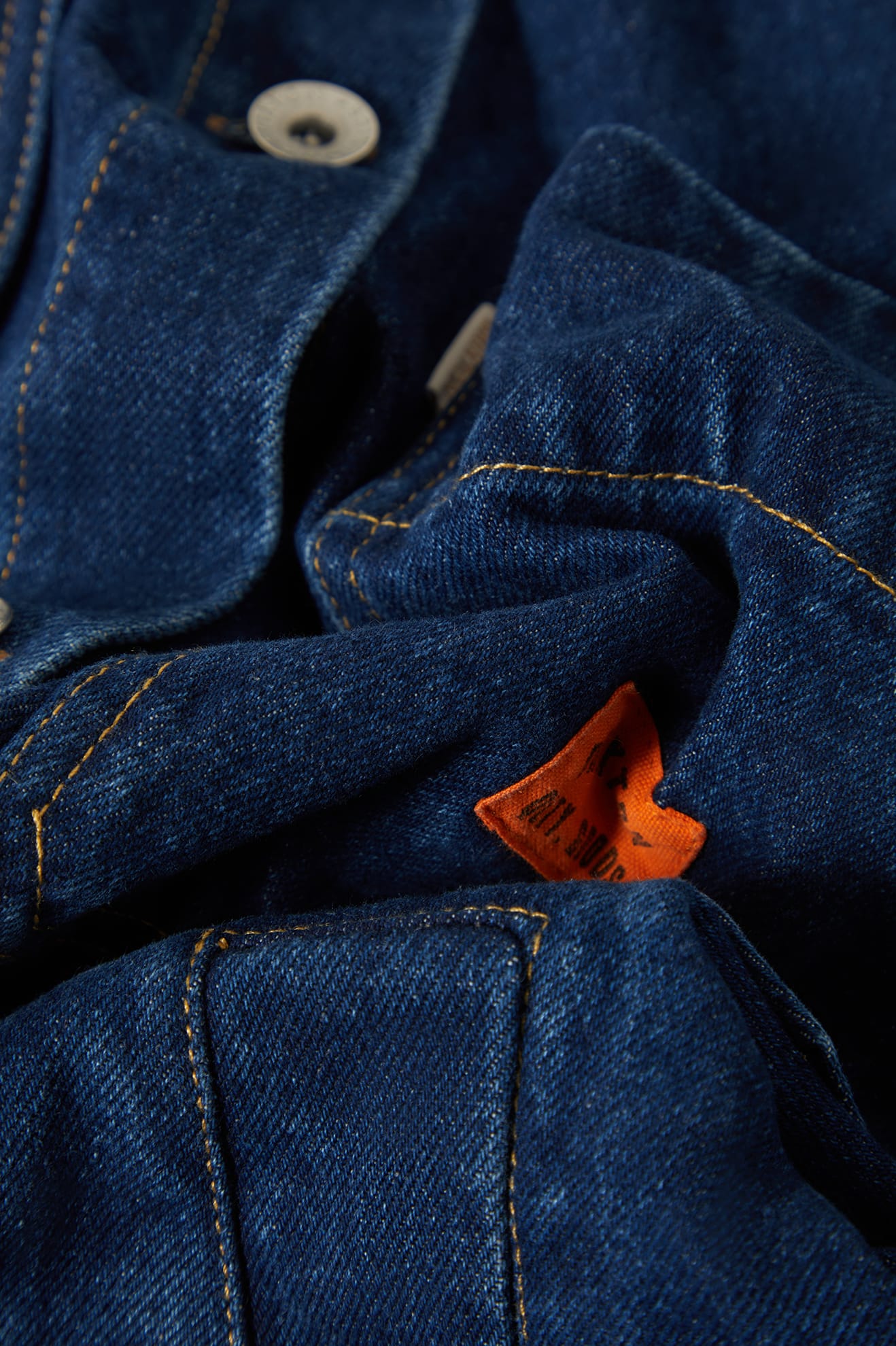 Brixton Durham Shirt Jacket in RINSE DENIM