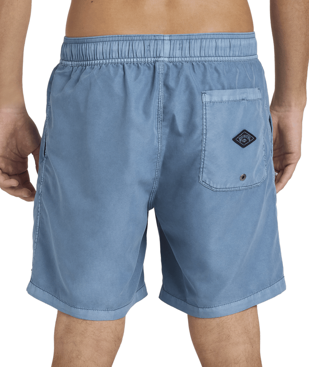 Billabong Mens All Day Overdye Layback 17" Boardshorts in Steel Blue