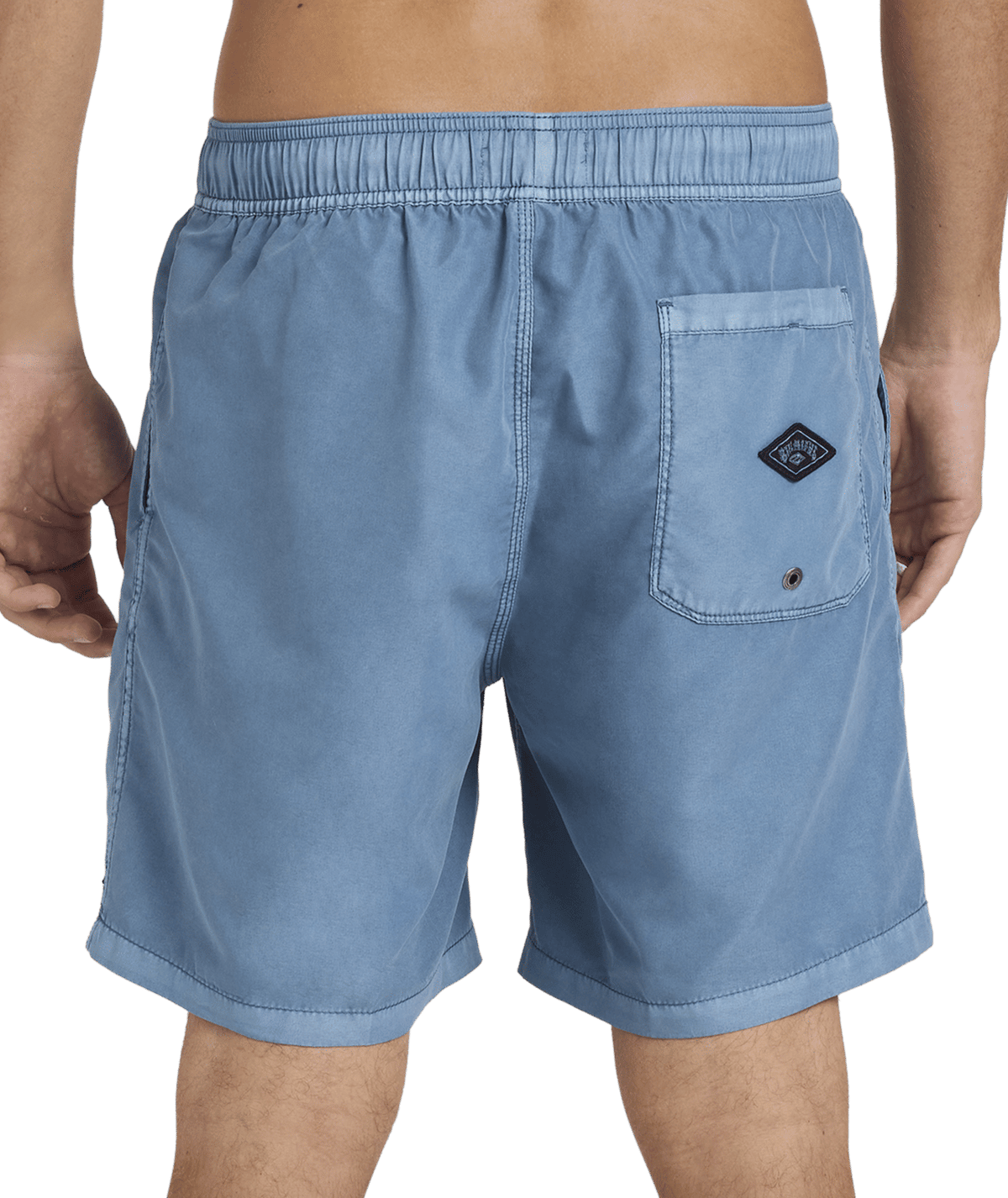 Billabong Mens All Day Overdye Layback 17" Boardshorts in Steel Blue