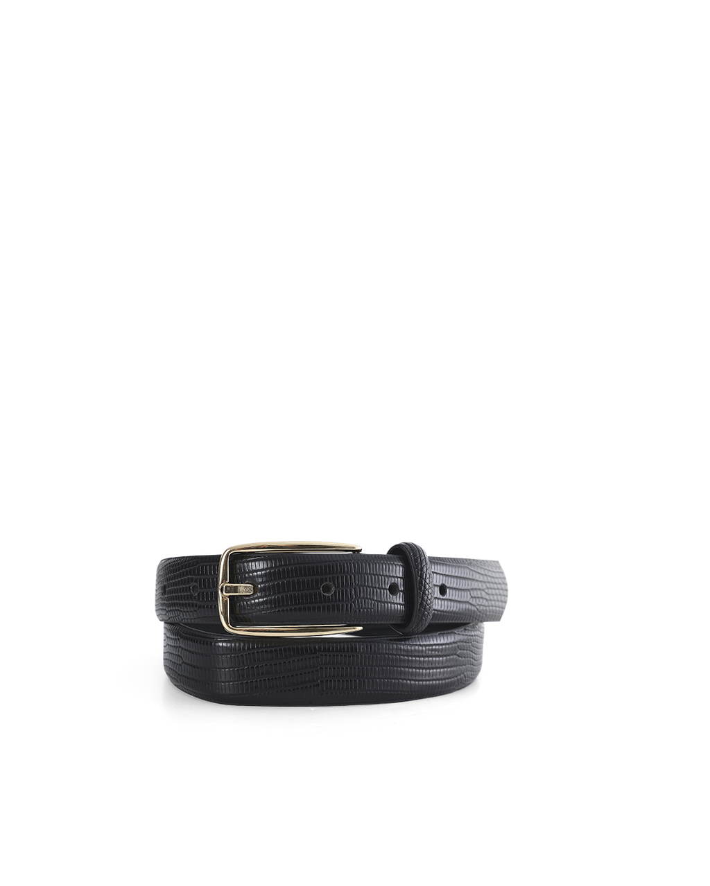 Billini HELENA BELT in BLACK LIZARD-GOLD
