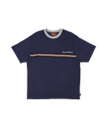 Billabong Mens Spec Ribbed T-Shirt in DUSTY INDIGO