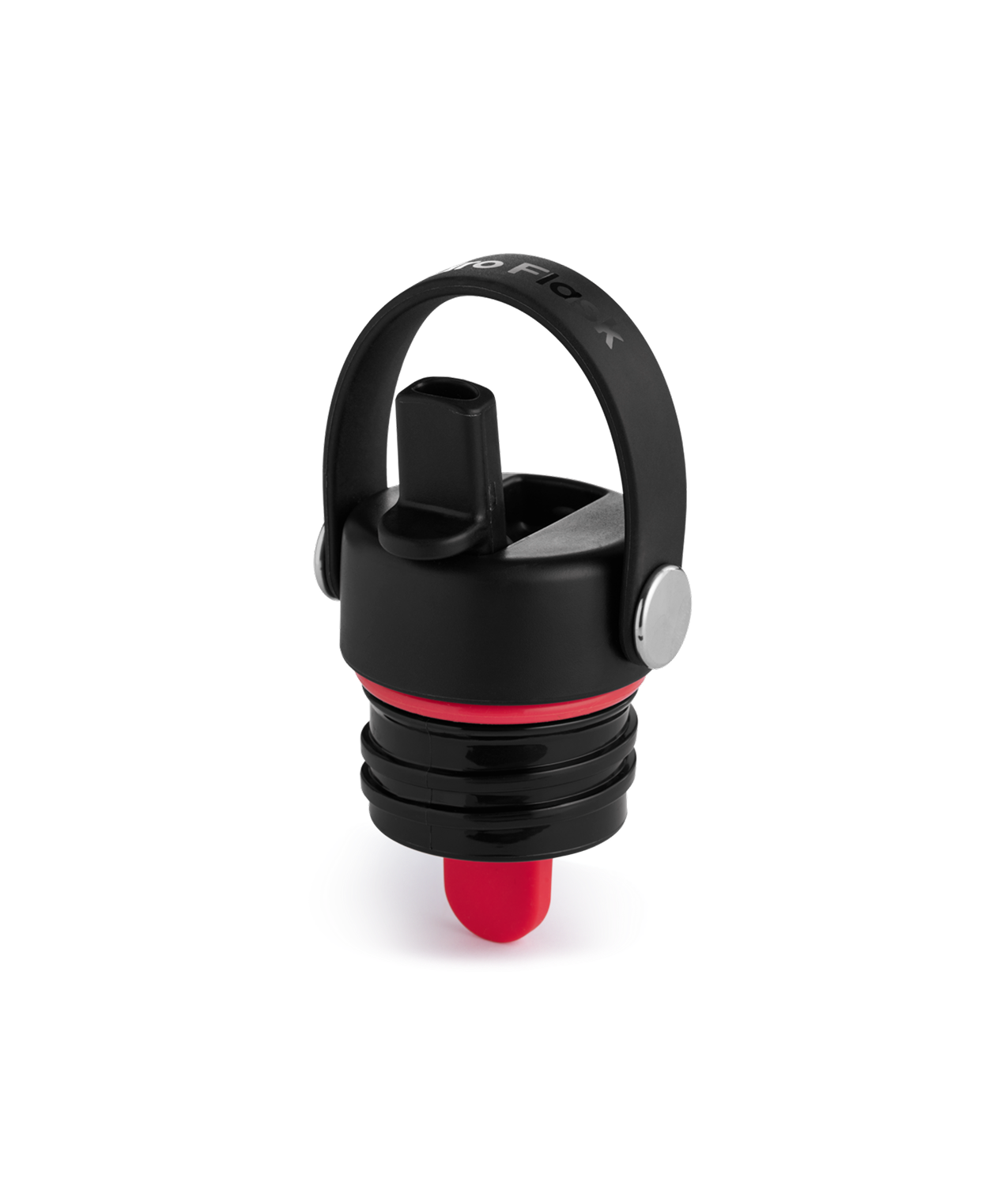 Hydro Flask Standard Mouth Flex Straw Cap in Black