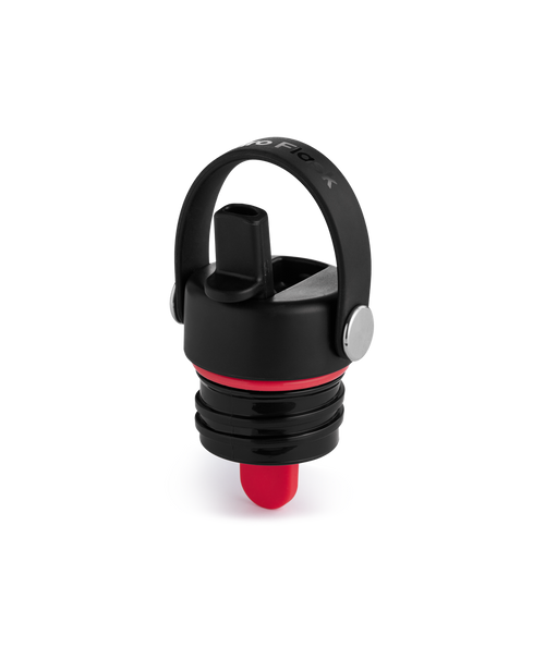 Hydro Flask Standard Mouth Flex Straw Cap in Black