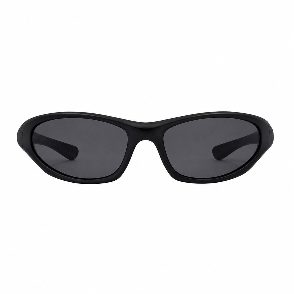 Carve VERT - MATTE BLACK FRAME, GREY POLARIZED LENS in Single
