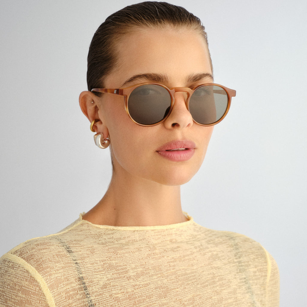 Le Specs TEEN SPIRIT DEUX TORT in GREEN TINT