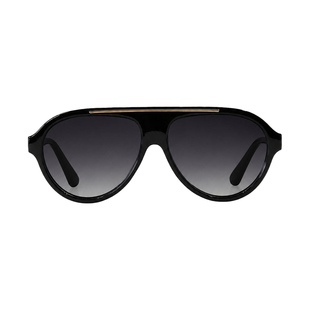 Carve CAPRI - GLOSS BLACK FRAME WITH POLARIZED VIOLET GRADIENT LENS in Single