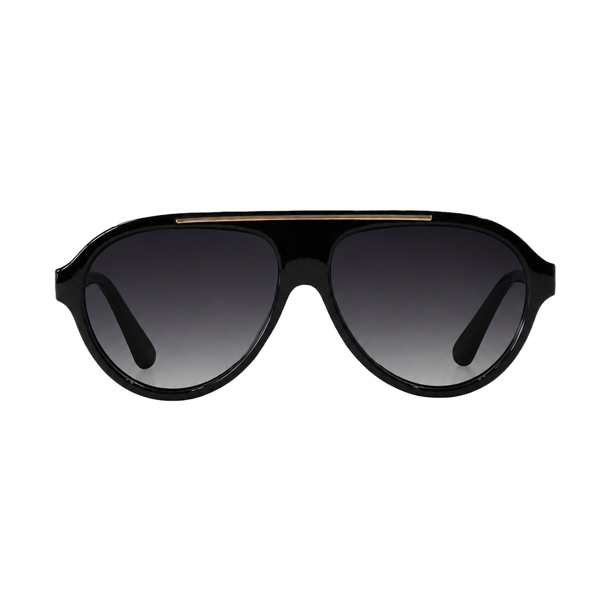 Carve CAPRI - GLOSS BLACK FRAME WITH POLARIZED VIOLET GRADIENT LENS in Single
