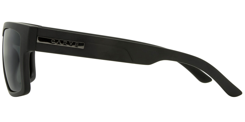 Carve Volley XL - Matte Black Grey Polarized Lens in Single