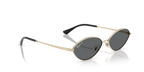 Ray-Ban® KAI PALE GOLD DARK GREY POLAR in Pale Gold