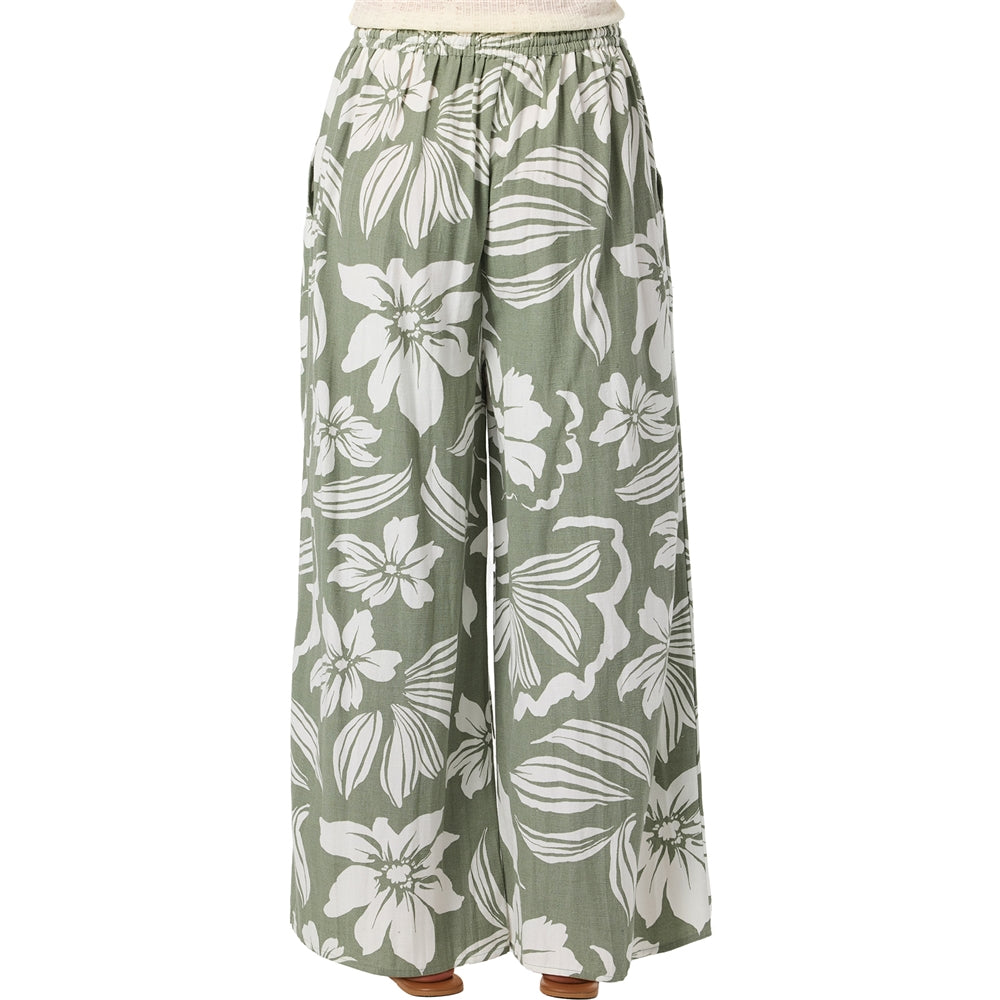 O'Neill Rosalie Floral Pant in SSP SEA SPRAY